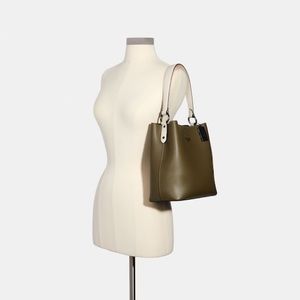 Coach Town Bucket Bag In Colorblock